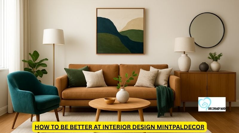 How to Be Better at Interior Design MintpalDecor