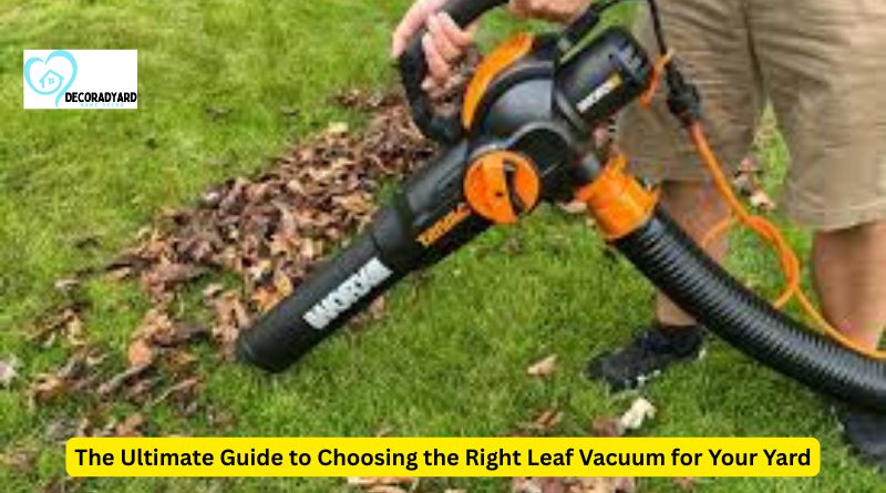 leaf vacuum