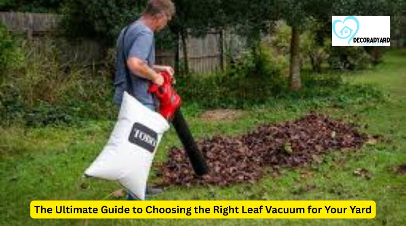 leaf vacuum