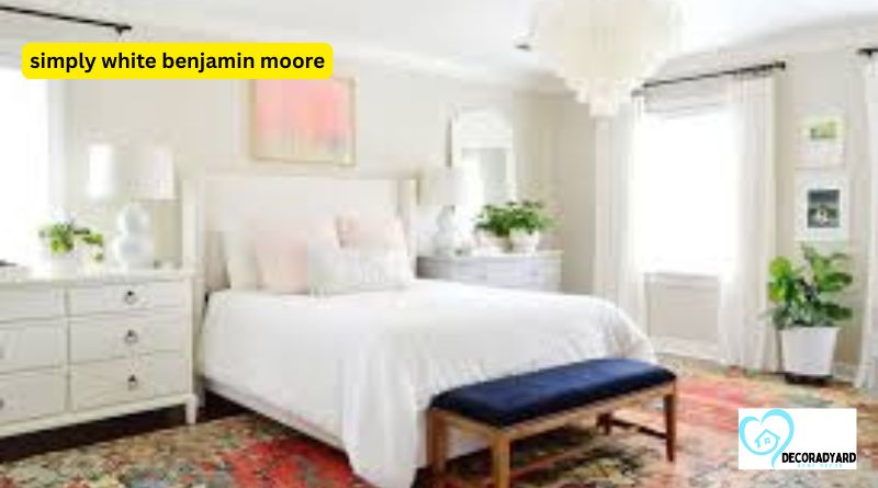 simply white benjamin moore