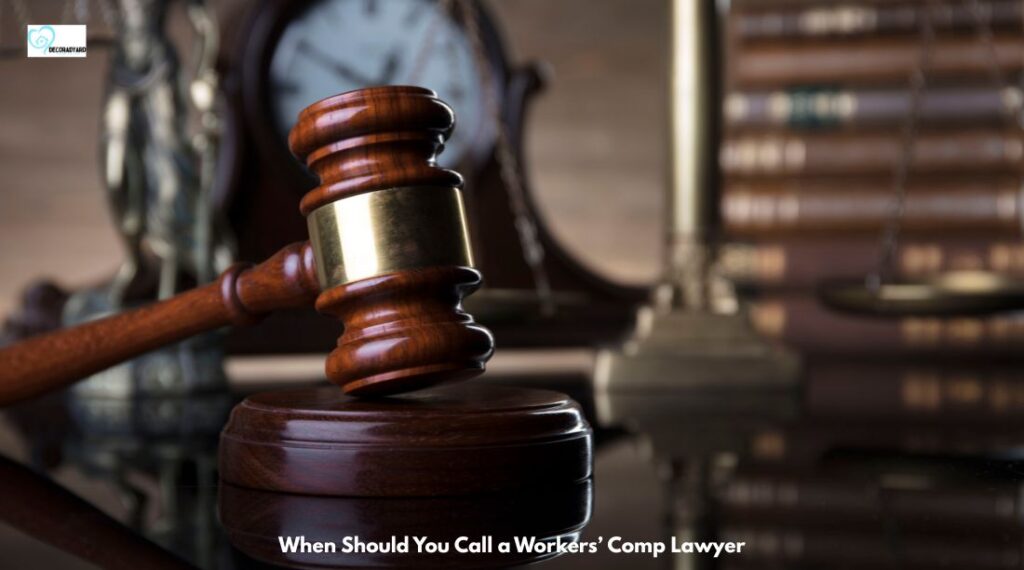 When Should You Call a Workers’ Comp Lawyer