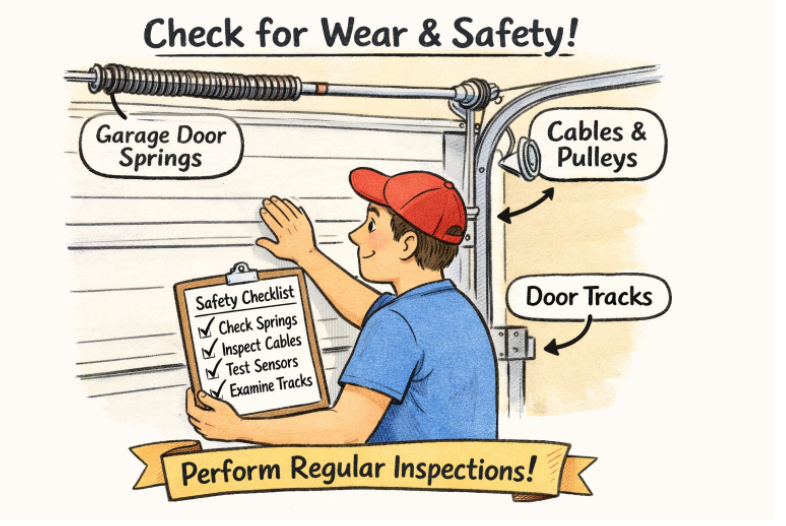 Garage door safety