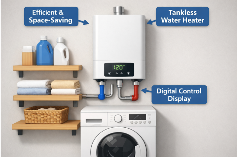 How Tankless Water Heaters Drive Modern Home Efficiency