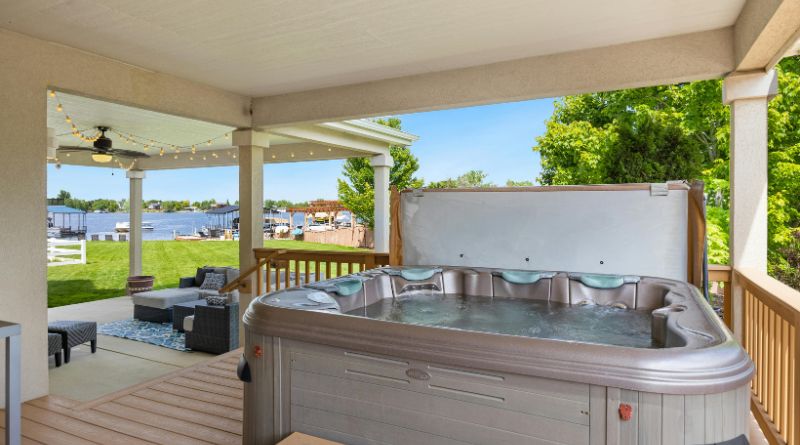 Above-Ground Hot Tub