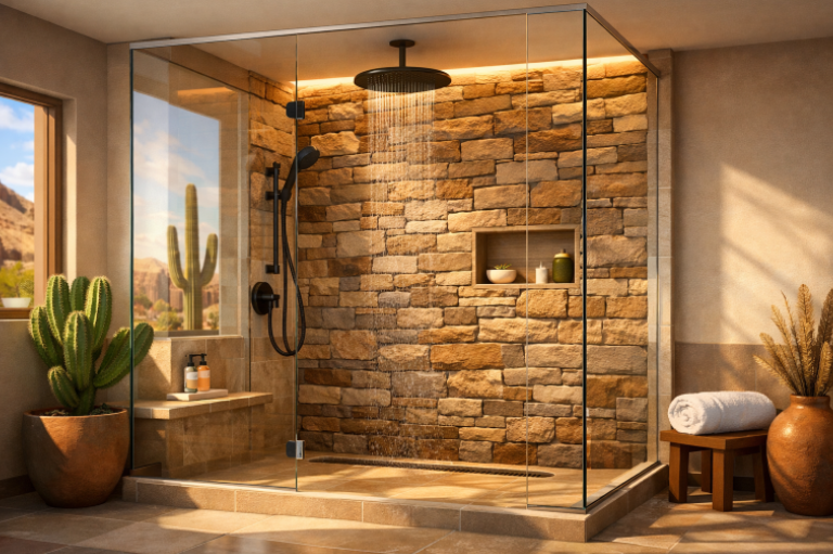 Walk-In Shower Design Ideas for Arizona Homes