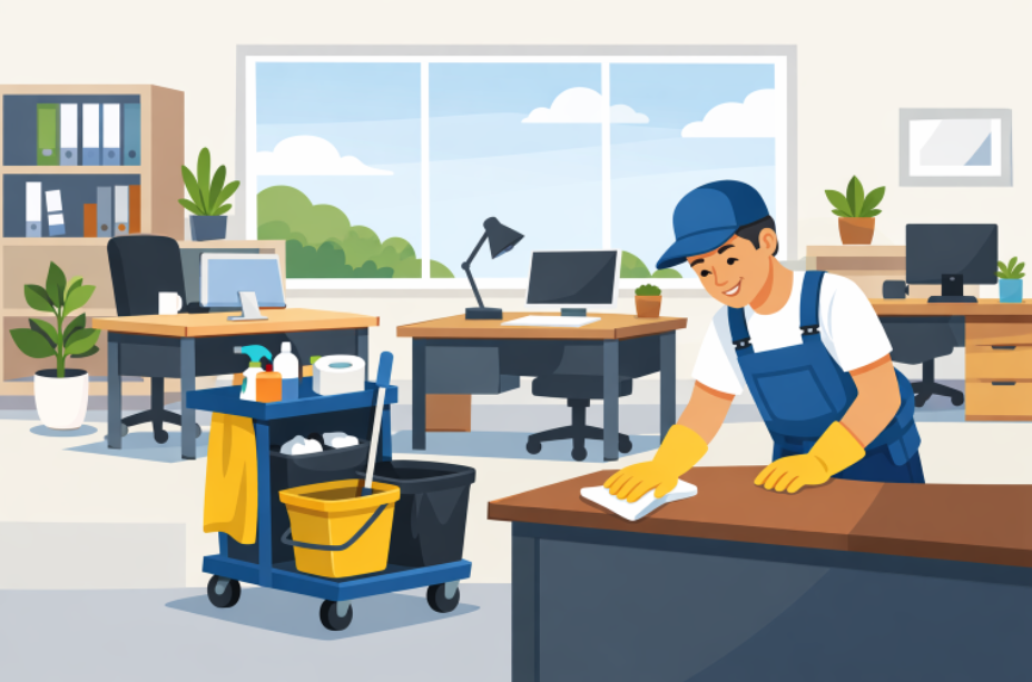 clean workplace
