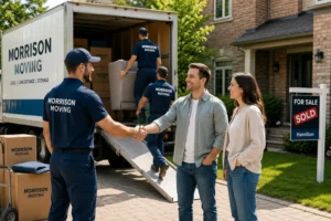 award-winning Hamilton moving company assisting homeowners