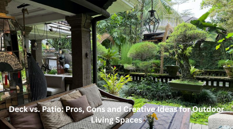 Deck vs. Patio: Pros, Cons and Creative Ideas for Outdoor Living Spaces