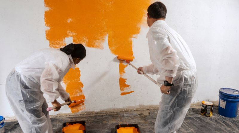Repainting a Commercial Space