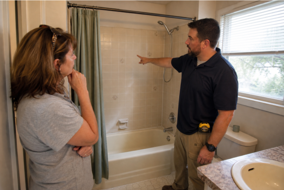 Bathroom remodelling