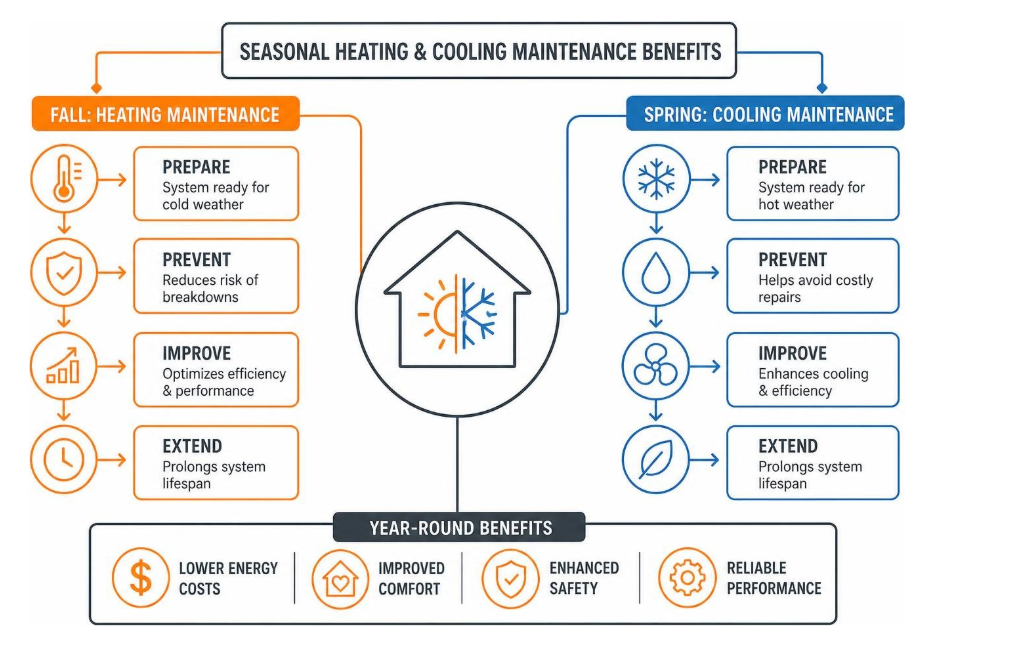 Heating and cooling
