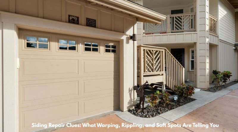 Siding Repair Clues: What Warping, Rippling, and Soft Spots Are Telling You